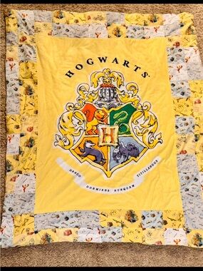 Harry Potter Handmade Quilt. Nursery/Toddler